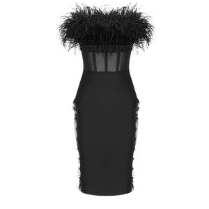 This is a midi dress from style wear label.